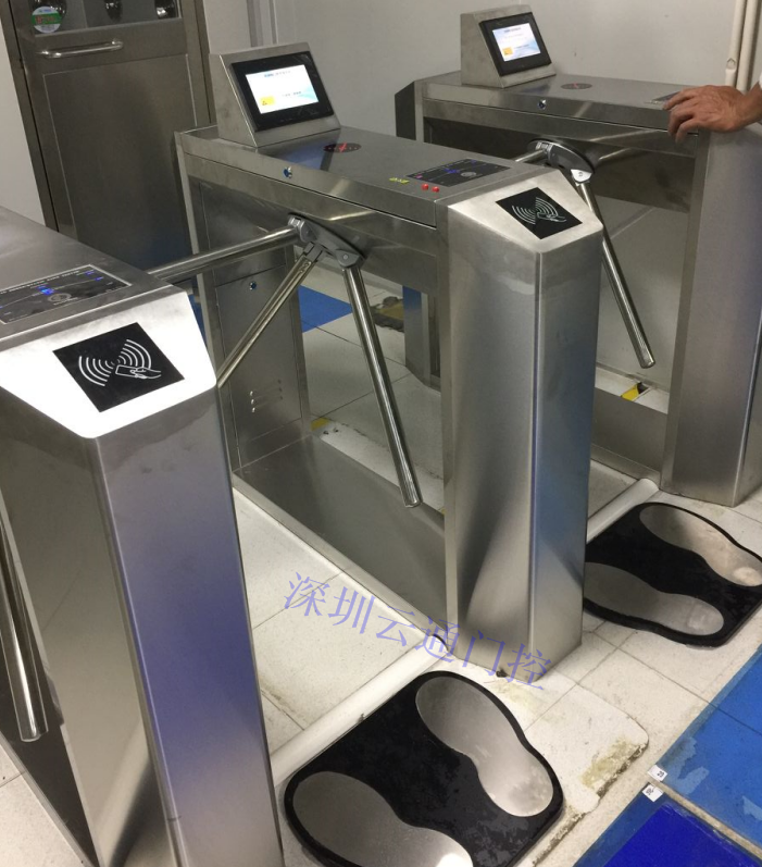 ESD防靜電三輥閘，帶顯示屏